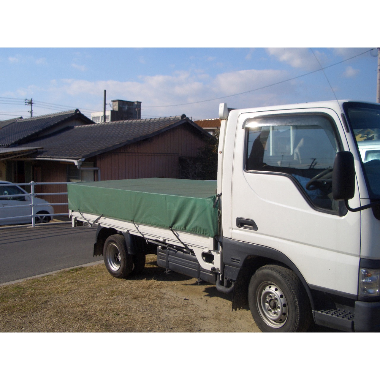 軽トラック 荷台シート Mサイズ（ロングキャビン） 送料込み 同 2M
