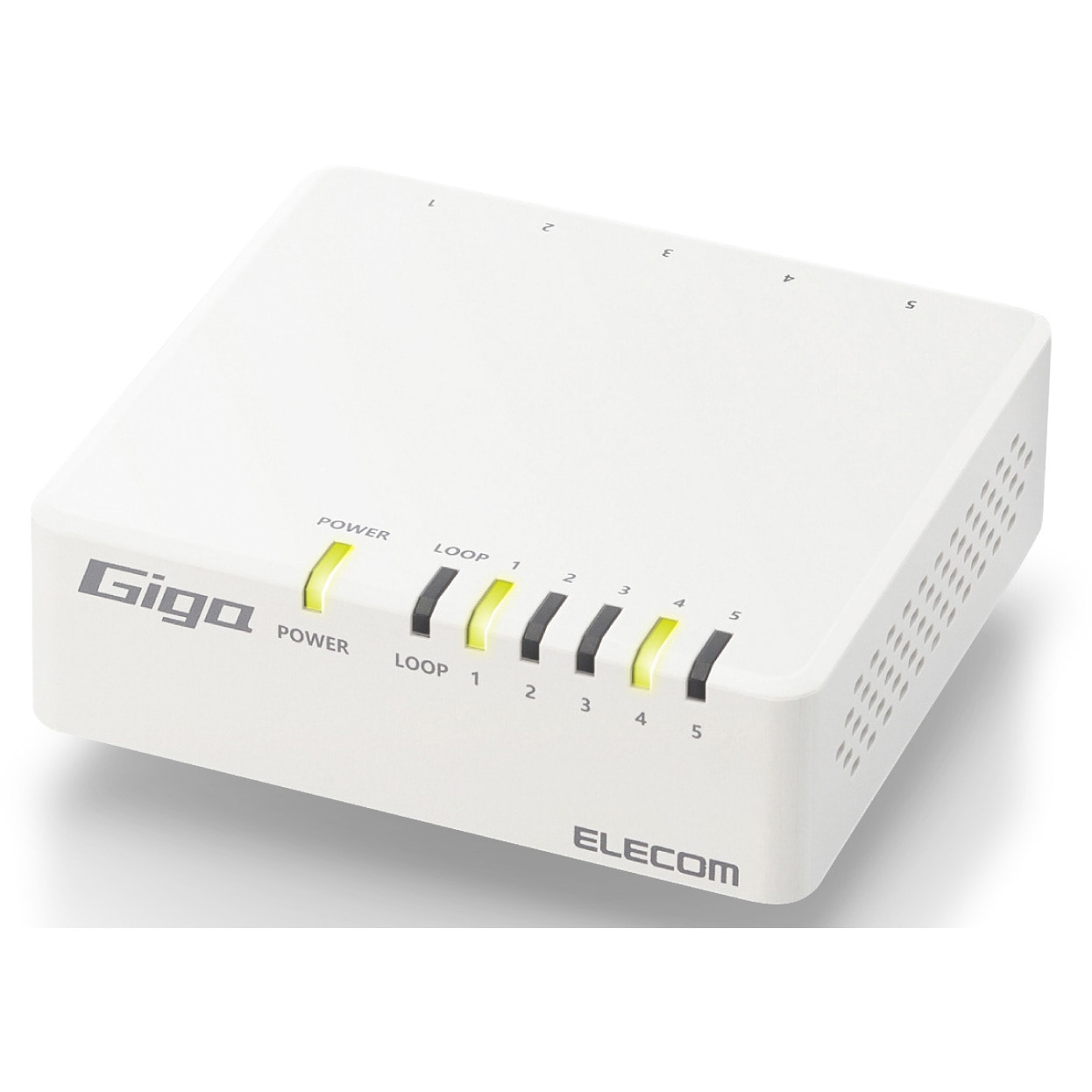 EHC-G05PA4-JW スイッチングハブ LANハブ 5ポート Giga対応