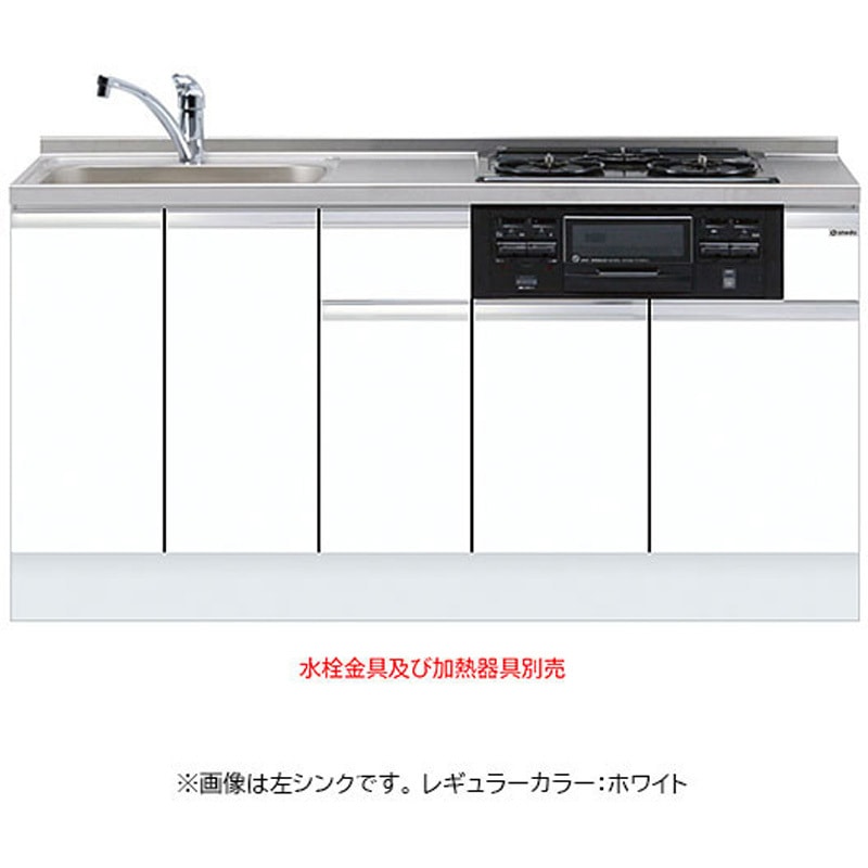 KTD6-85-165DS3G-SW-L 深型 ビルトイン流し台 トップ出し水栓仕様