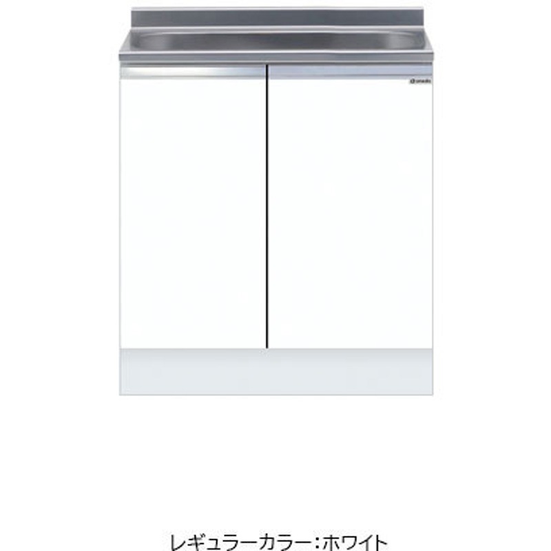KTD5-85-75S-MD ハイトップ 全槽流し台 壁出し水栓仕様 ワンド(マイセット) 間口750mm  KTD5-85-75S-MD 54,980円