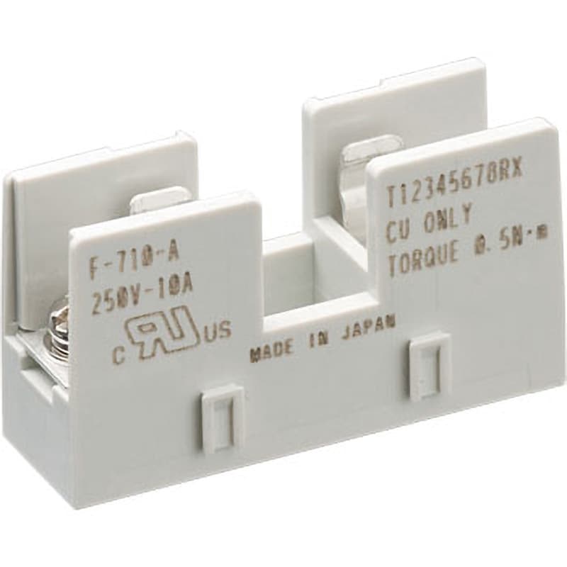 F-710-A ヒューズホルダー 横型連結式 サトーパーツ 250V 10A F-710-A ヒューズホルダー 横型連結式 サトーパーツ 250V 10A