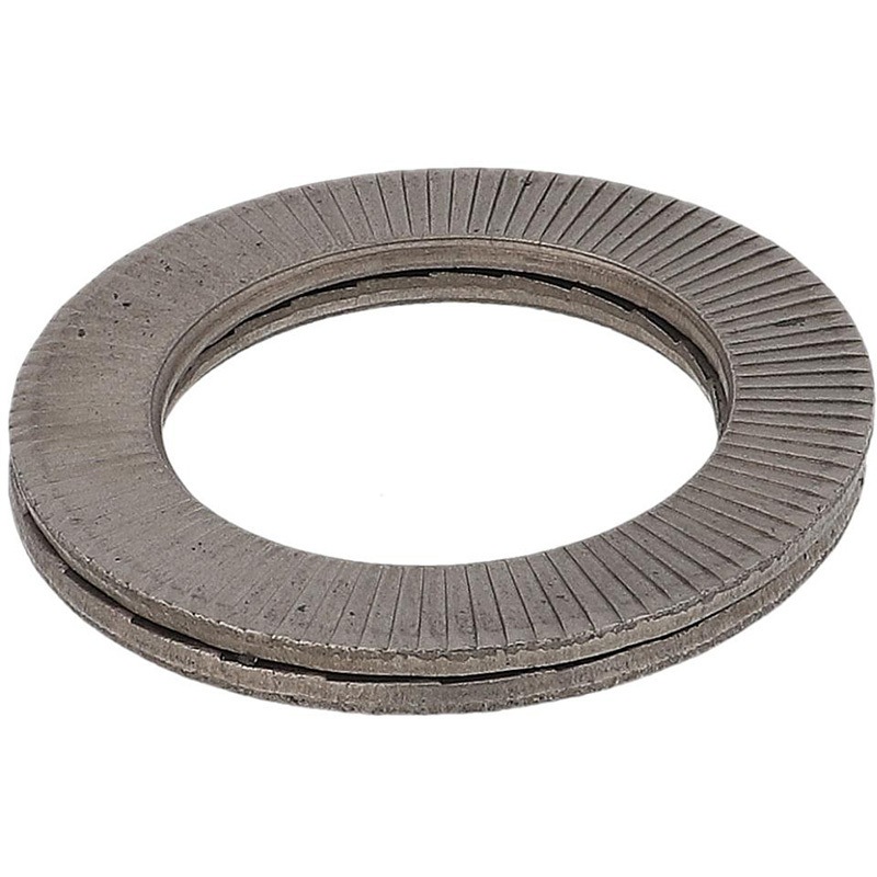 HLS-18S ハイコロック・ウエッジロックワッシャー幅狭 (ステンレス/小箱) HEICO(ハイコ) 呼び寸法M18 1箱(100組) HLS-18S