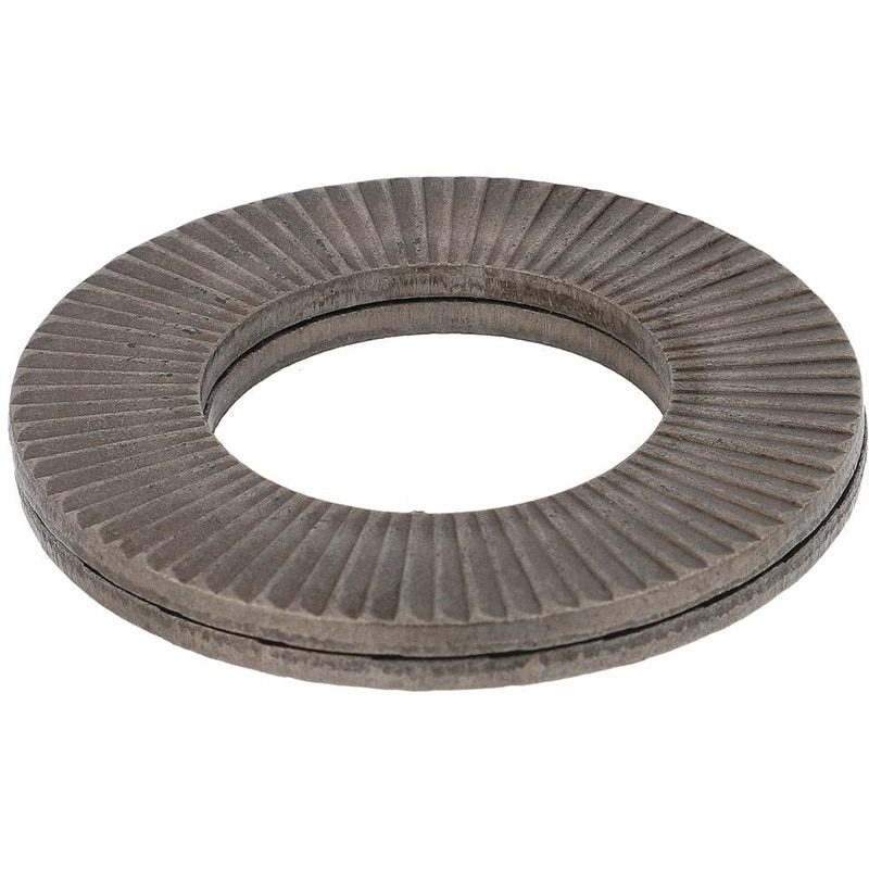 HLB-6S ハイコロック・ウエッジロックワッシャー幅広 (ステンレス/小箱) HEICO(ハイコ) 呼び寸法M6 1箱(200組) HLB-6S