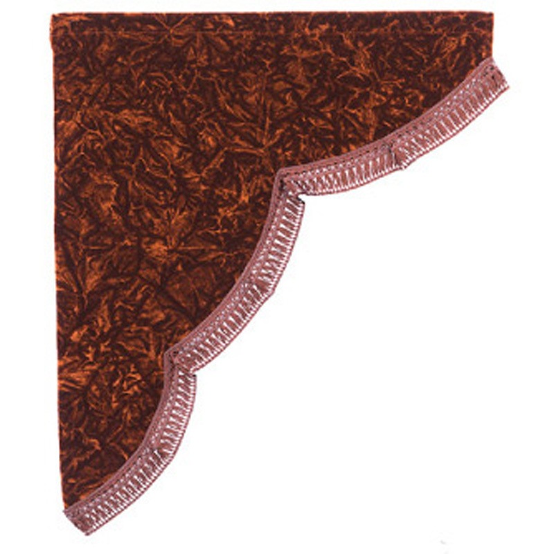 SC-CCBRM 三角サイドカーテン M(横:650mmX高さ:750mm) チンチラ 1セット 雅 【通販モノタロウ】