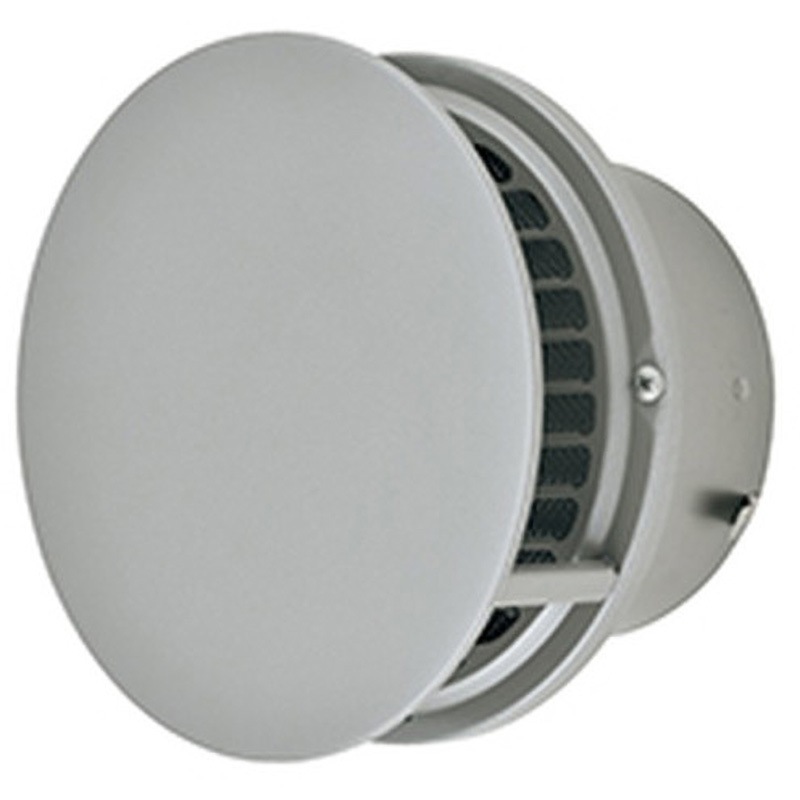 AT-125TUWSD5-3M SUS製 丸形防風板付ベントキャップ 縦ギャラリ 網3M FD72度 1個 メルコエアテクノロジー(旧:メルコエアテック) 【通販モノタロウ】