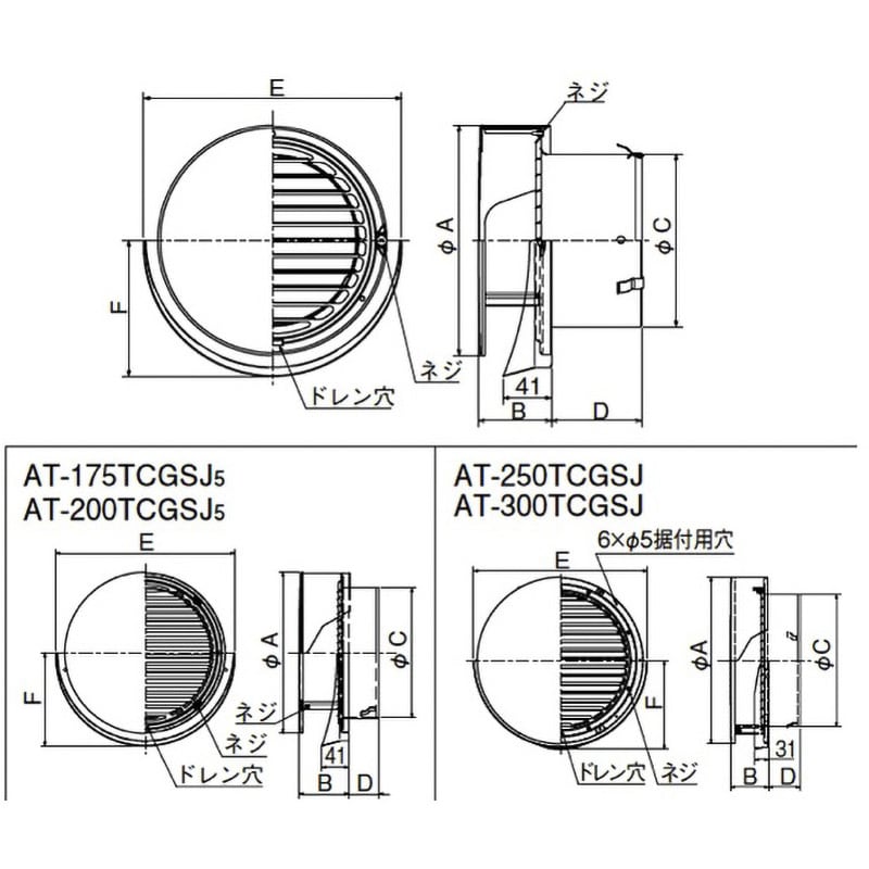 ステンレス製 丸形フード｜三菱電機グループ 株式会社メルコ