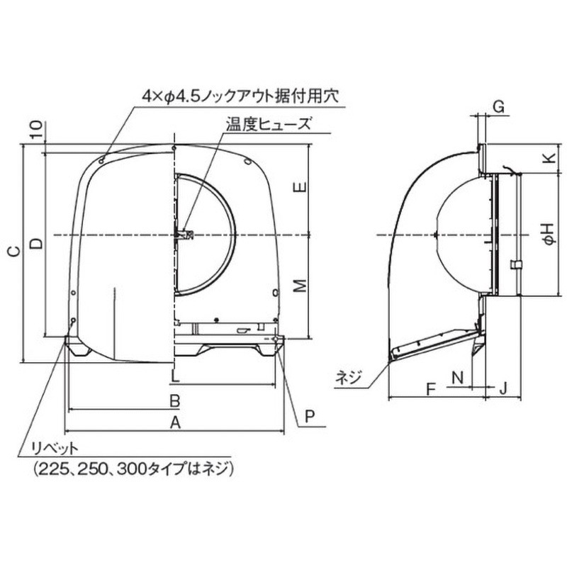 AT-150FNSD5 SUS製 深形フード 網10M FD72度 ワイド水切 1個 メルコ