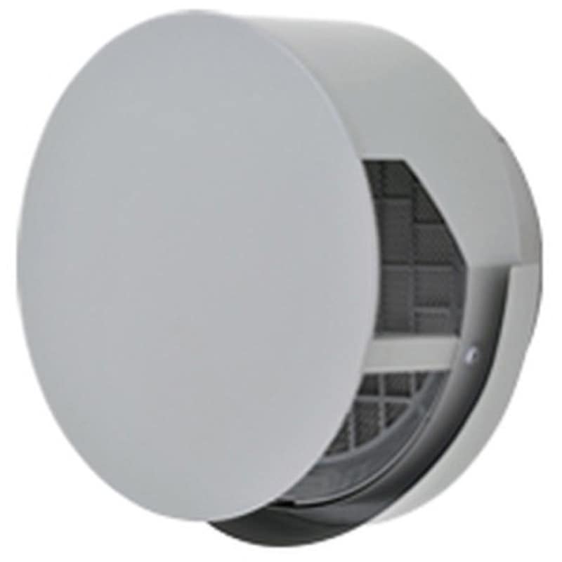 AT-200TBNSJK SUS製 耐外風ベントキャップ ギャラリ 網10M FD120度 壁汚れ低減タイプ ワイド水切 1個 メルコエアテクノロジー(旧:メルコエアテック) 【通販モノタロウ】