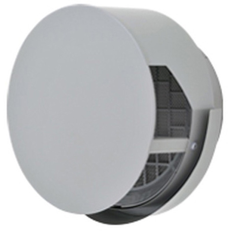 AT-150TBNSJK-3M SUS製 耐外風ベントキャップ ギャラリ 網3M FD120度 壁汚れ低減タイプ ワイド水切 1個 メルコエアテクノロジー(旧:メルコエアテック) 【通販モノタロウ】