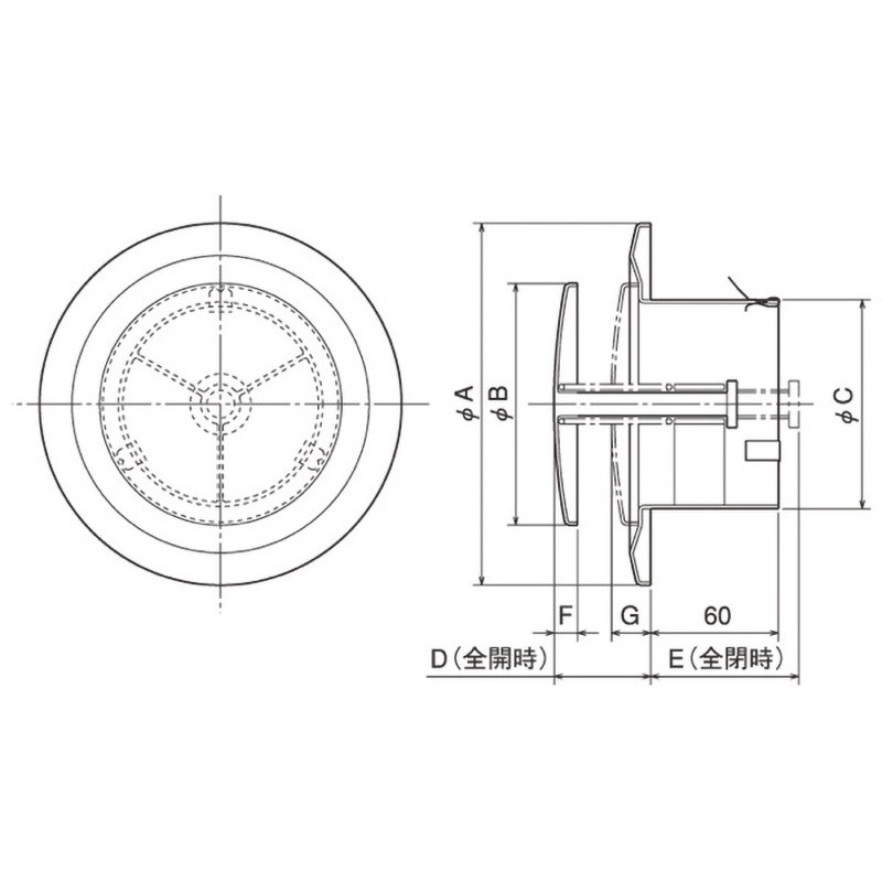 メルコエアテック AT-300MNS6 丸形フード 網 適用パイプ径300mm