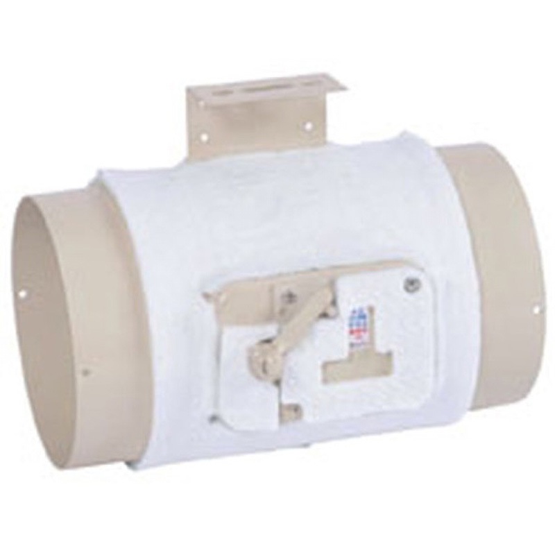 AT-150DUG 鋼板 外復帰形防火ダンパー外周断熱仕様 FD72度 中間取付 天吊金具付 メルコエアテクノロジー(旧:メルコエアテック) 1個 AT-150DUG