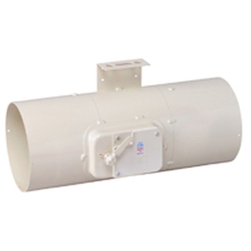 AT-125DDGW 鋼板 外復帰形防火ダンパー  FD72度 中間取付 天吊金具付 2管路用 メルコエアテクノロジー(旧:メルコエアテック) 1個 AT-125DDGW