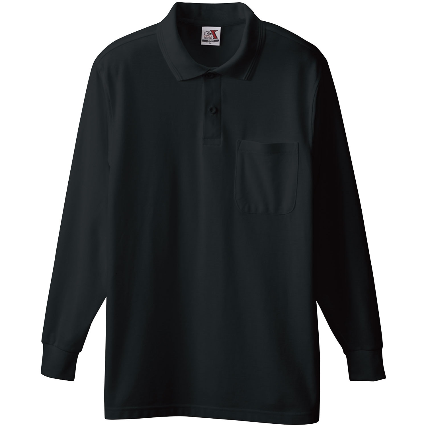 0020 0020 長袖ポロシャツ(胸ポケット付き) 桑和 サイズLL - 【通販