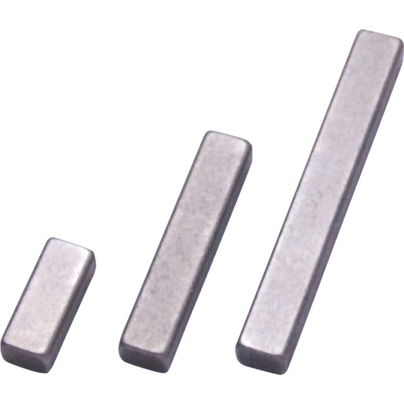 両角キー（セイキＳＳ製）　 12X8X54　S50C　生地 両角キー（セイキＳＳ製） 12X8X54 S50C 生地