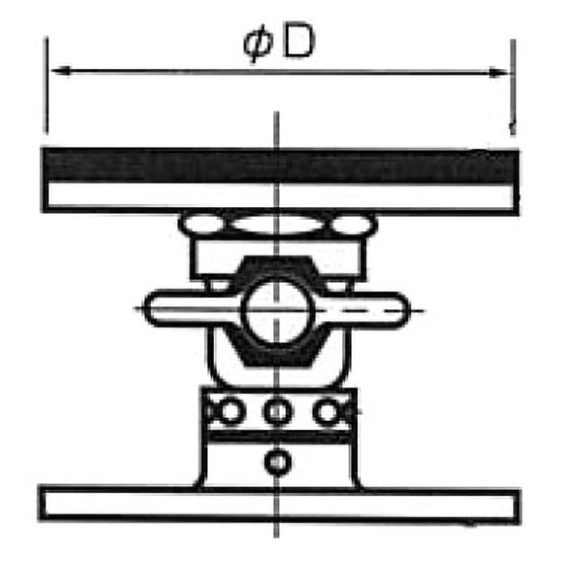 満水試験用治具 排水鋼管可とう継手(MD継手)