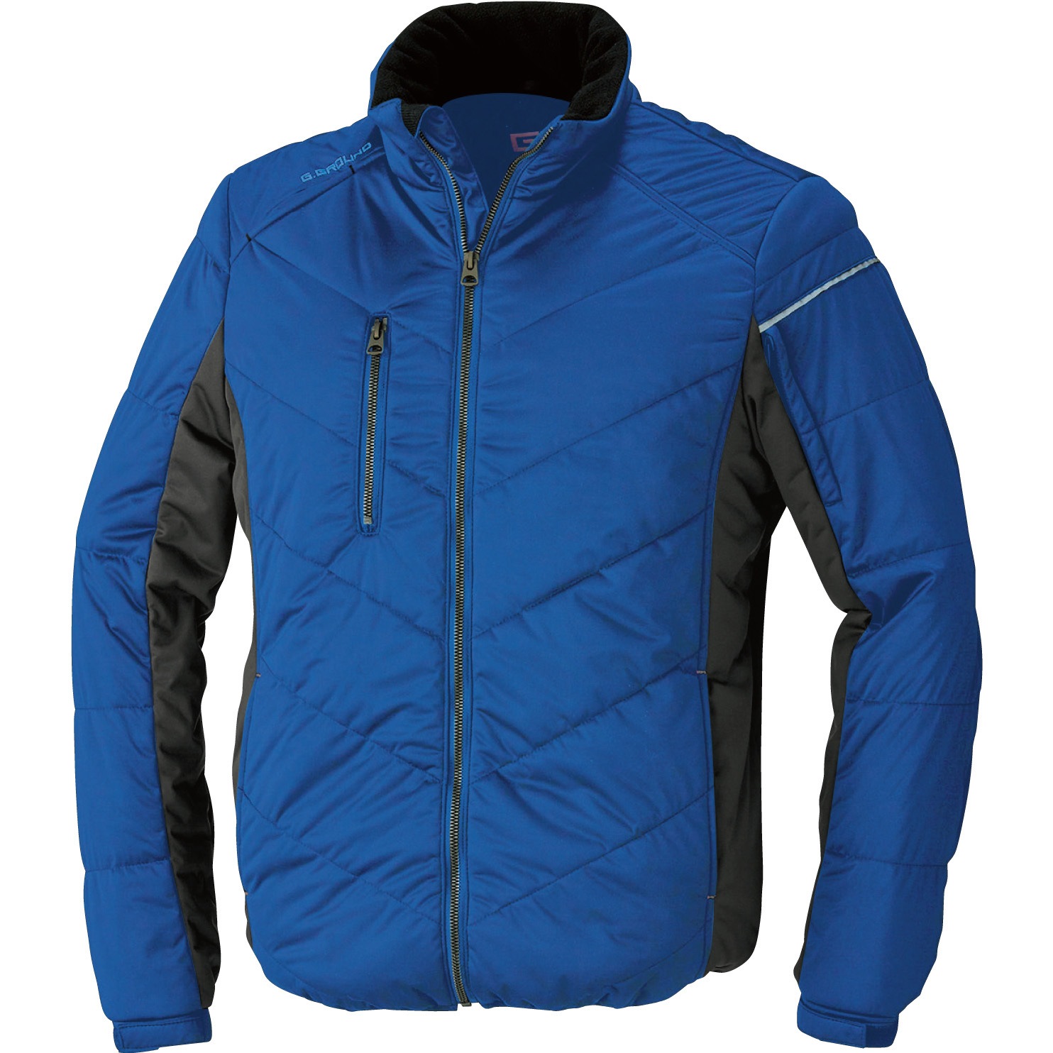 44603 44603 防寒ブルゾン 桑和 ロイヤルブルー色 6L着丈76cm