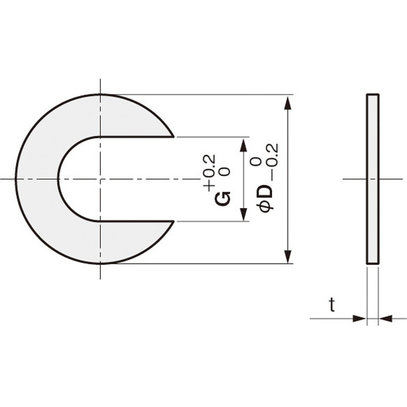 BCB008515020 シム Cタイプ CUZN (1枚入) 1枚 岩田製作所 【通販