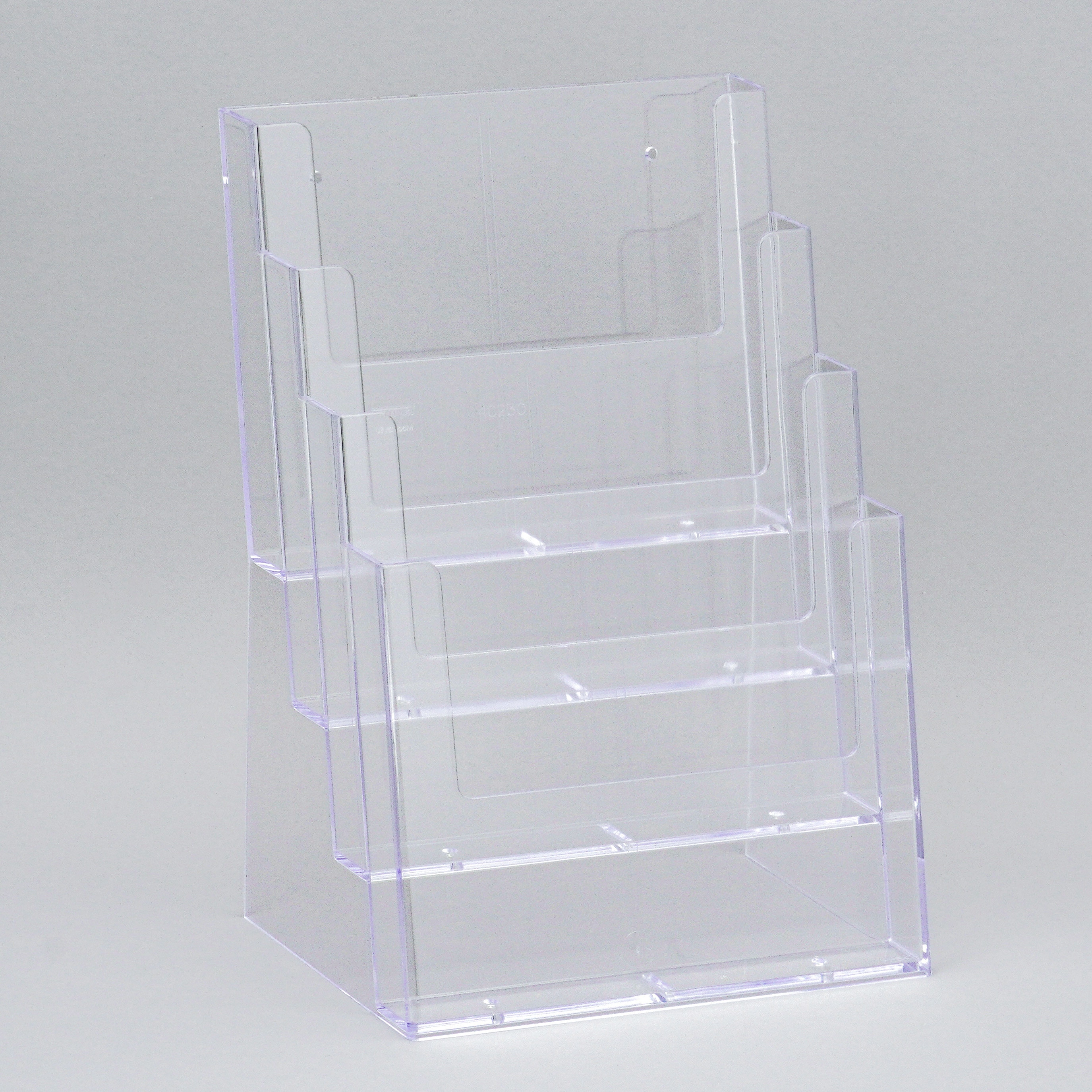 30027XXX カタログホルダー 友屋 A4 4段サイズ 30027XXX - 【通販