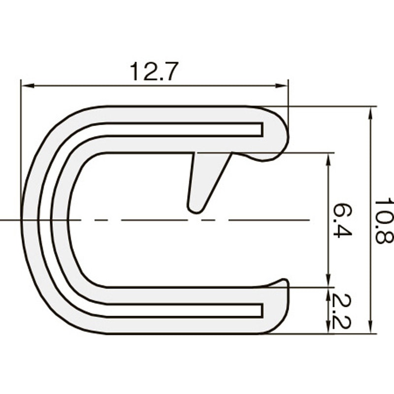 ☆m販売☆100-64-B-5T-L67　トリム（対応板厚3.2〜7.0mm）長さ67mカット品　岩田製作所（IKS） IWATA 1375-64-W-3T-L67 トリム 1375シリーズTPE 67M