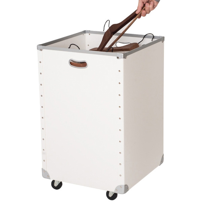 40635WHT ハンガーストッカー(キャスター付) 1個 友屋 【通販モノタロウ】