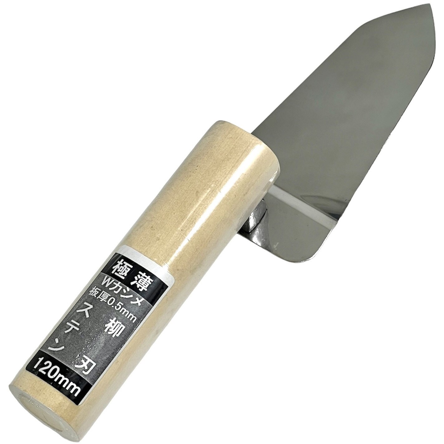 WSYK.150 W背金ステン柳刃鏝 宮谷製作所 板厚0.5mm寸法150mm WSYK.150 W背金ステン柳刃鏝 宮谷製作所 板厚0.5mm寸法150mm
