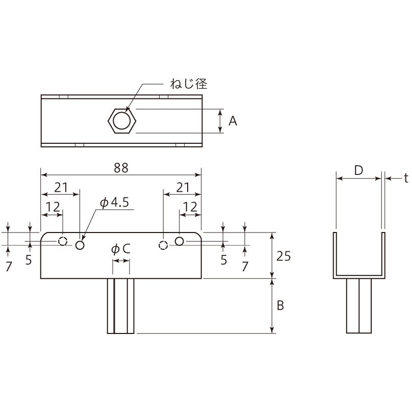 1バイ用 2×4材用アジャスター 1セット(8個) 八幡ねじ 【通販 1バイ用 2×4材用アジャスター 1セット(8個) 八幡ねじ 【通販