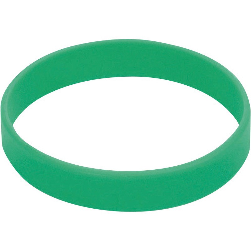 32039GRN シリコンリストバンド 友屋 グリーン色 1個 32039GRN