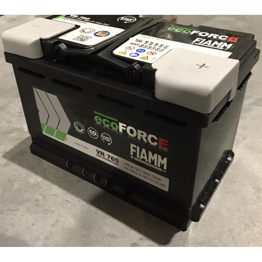 VR760 アイドリングストップ欧州車用バッテリー 1個 FIAMM(フィアム