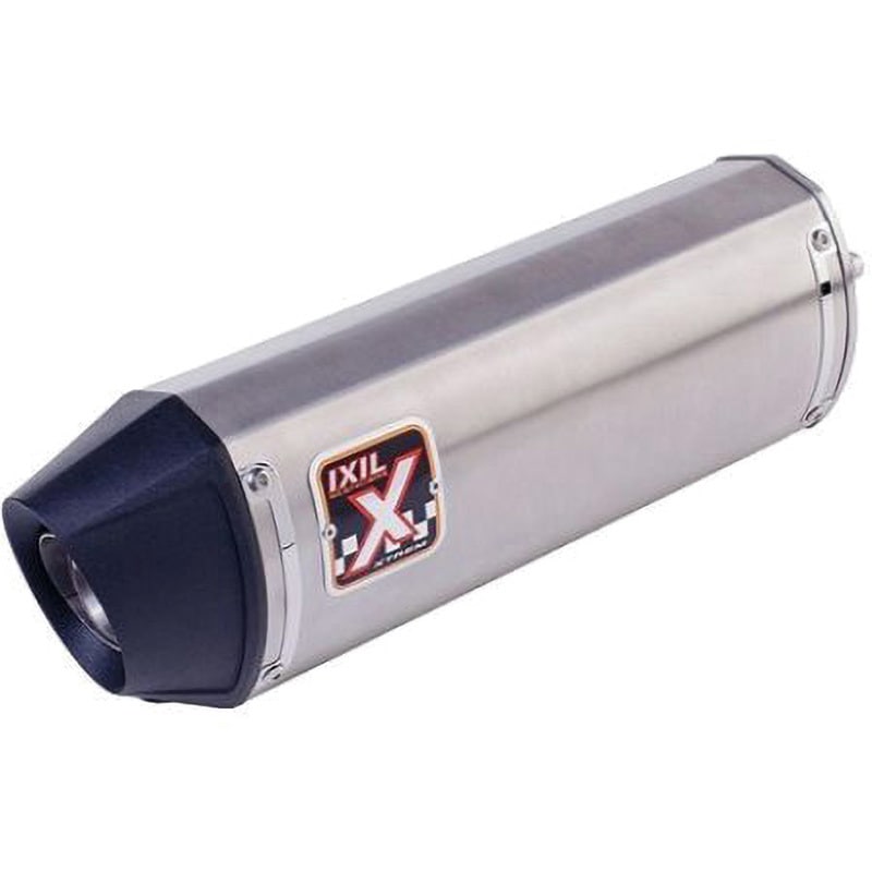 IX-OS8067VS IXIL(イクシル) SUZUKI GSX600R '01-'05/GSX750R '00-'05 SOVS オーバル スリップオン マフラー MAD MAX(マッドマックス) マットポリッシュ 長さ393mm  IX-OS8067VS