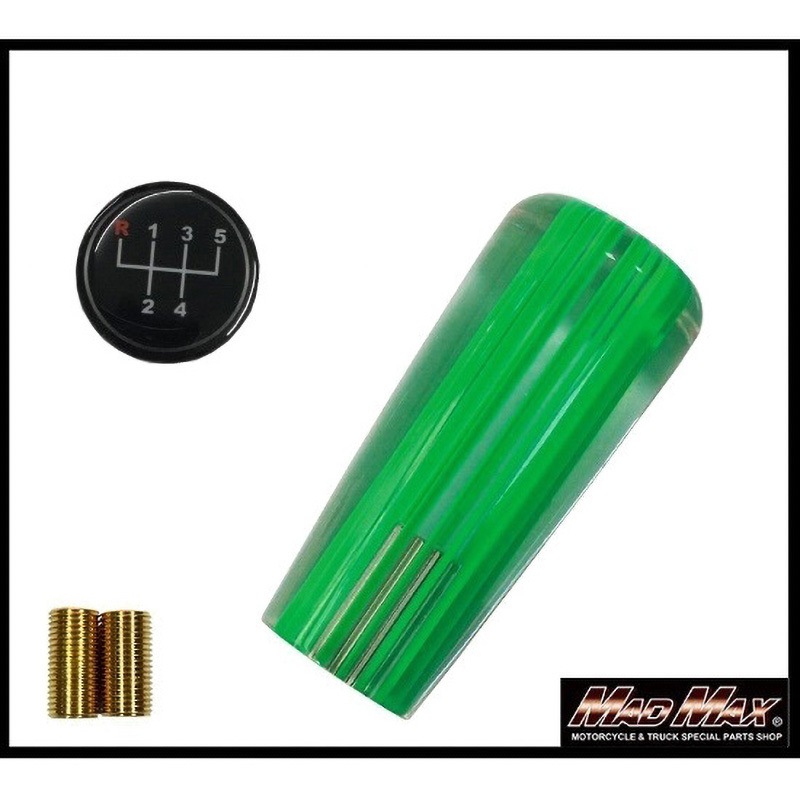 MM75-10710-GR レトロ ストライプシフトノブ いすゞ 07エルフ用