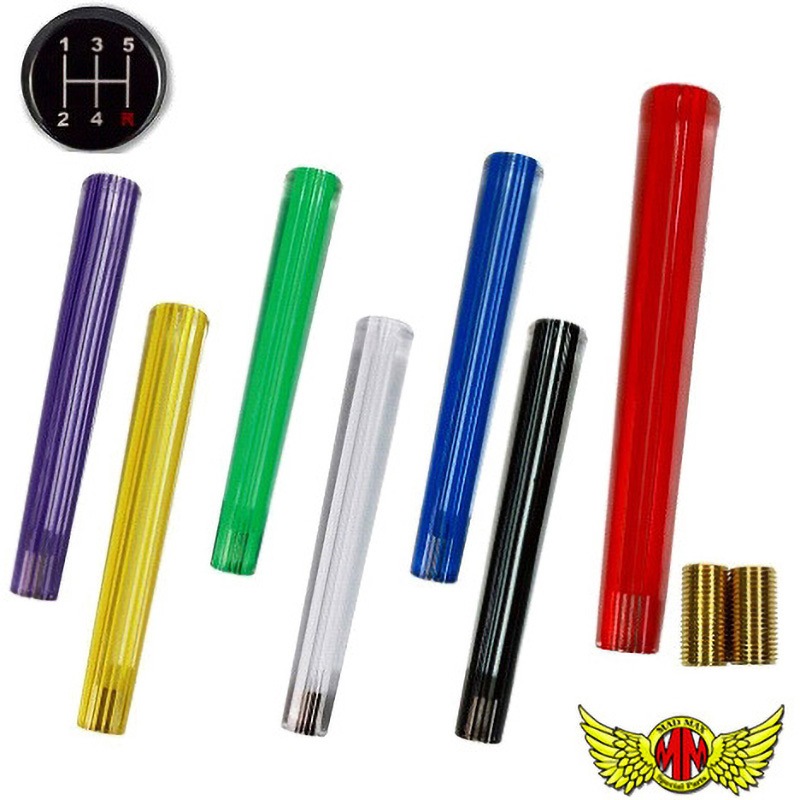 MM75-13413-BK レトロ ストライプシフトノブ いすゞ 三菱 軽トラ