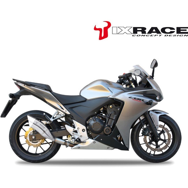 IX-QH6333 IXRACE HONDA CBR 500 R / CB 500 X / CB 500 F Z7 ツインアップ スリップマフラー 1セット MAD MAX(マッドマックス) 【通販モノタロウ】