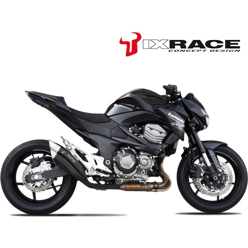 IX-QK7368B IXRACE KAWASAKI Z800 13-14 Z7B ツインアップ スリップマフラー 1セット MAD MAX(マッドマックス) 【通販モノタロウ】
