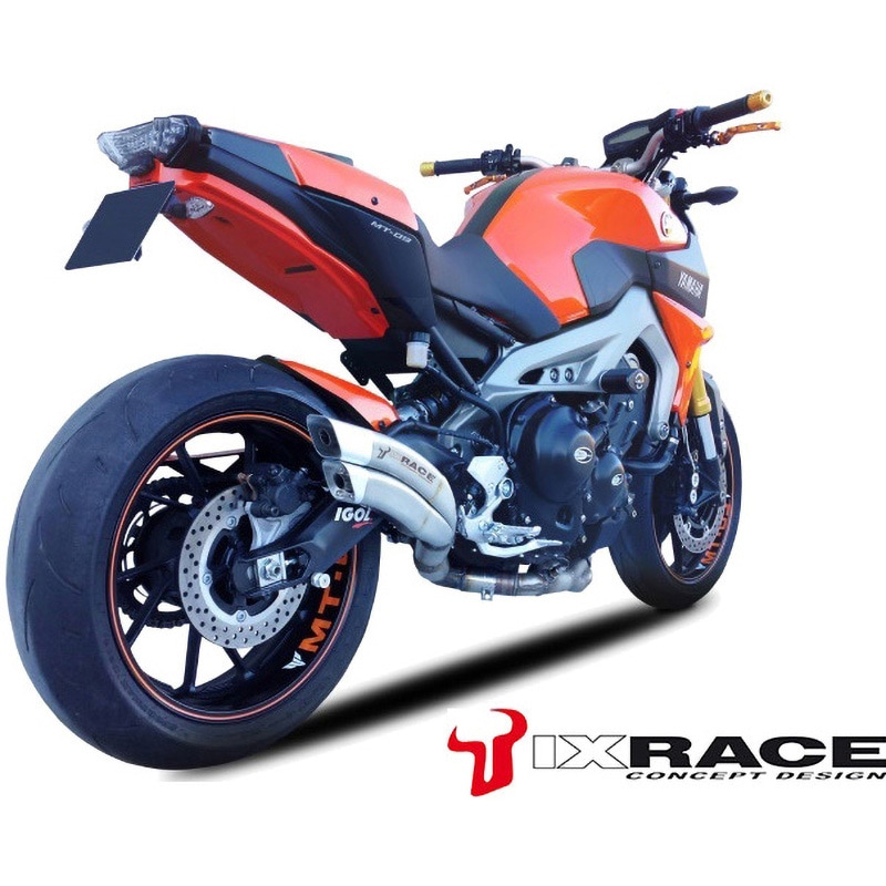 IX-QY9380 IXRACE YAMAHA XSR 900 2016  Z7 ツインアップ スリップマフラー 1セット MAD MAX(マッドマックス) 【通販モノタロウ】 65,890円