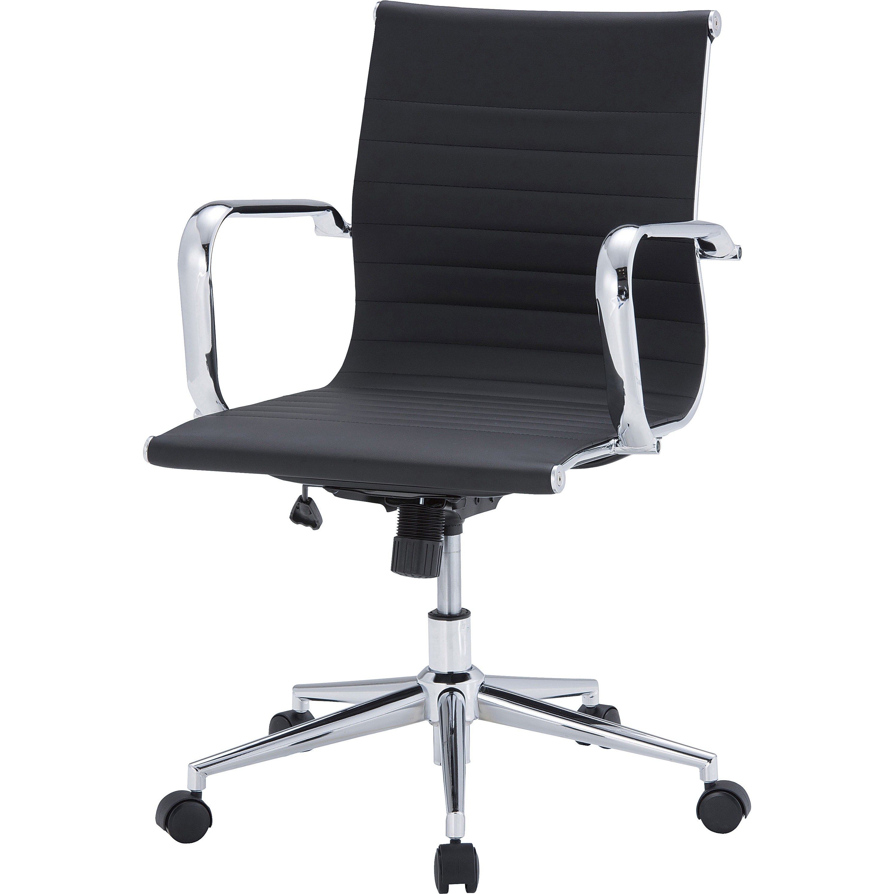 ひて APS-N02 オフィスチェア レザータイプ 井上金庫販売 肘掛あり 高さ820