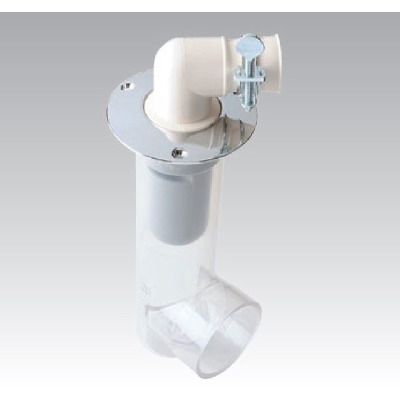 DZL-STCB1-VU 50x50 スーパートラップ付洗濯機用床排水金具VU専用(D-ZL付) 1個 アウス 【通販モノタロウ】