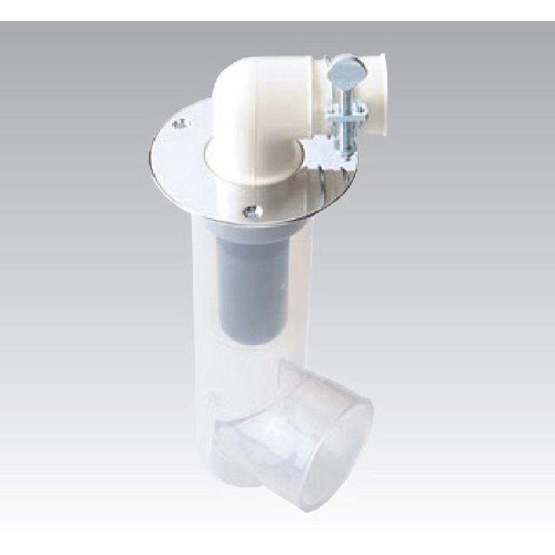 DZL-STCB4-PU 50x50 スーパートラップ付洗濯機用床排水金具50VP・VU兼用(D-ZL付) 1個 アウス 【通販モノタロウ】