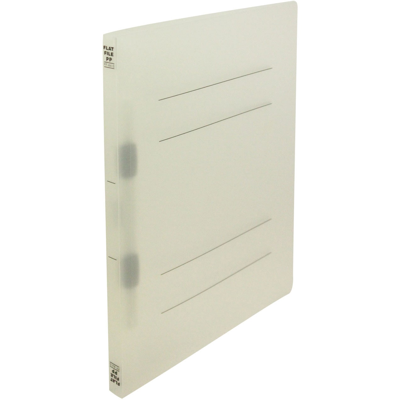 （まとめ）ビュートン フラットファイル A4タテ160枚収容 背幅18mm ブルー FF-A4S-B5 1パック(5冊) 〔×10セット〕 まとめ）ビュートン フラットファイル A4タテ160枚収容 背幅18mm