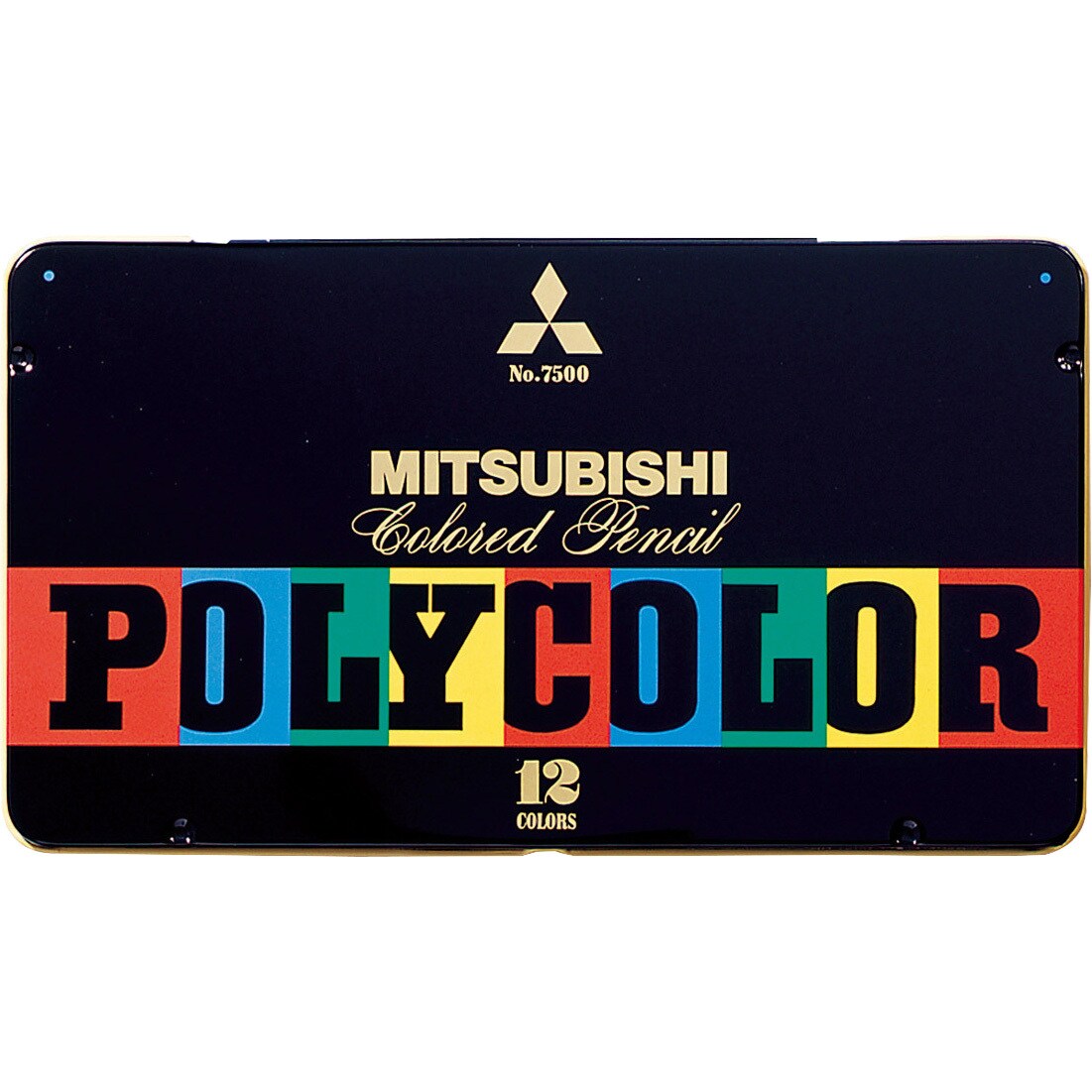 三菱　色鉛筆　ポリカラー　POLYCOLOR 24色