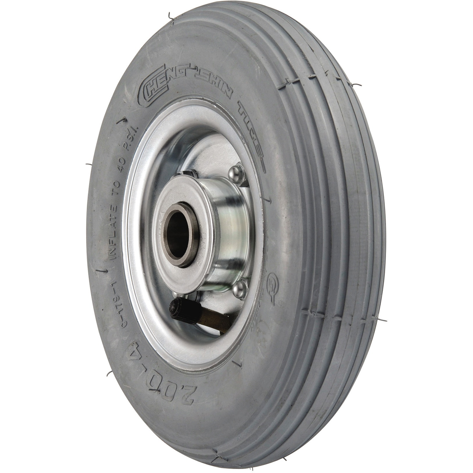 2.00-4HL-GRAY 2.00-4HL 空気入りタイヤ ウカイ(岐阜産研工業) 204B(鋼板製) 車輪径210mm車輪幅50mm 5,164円