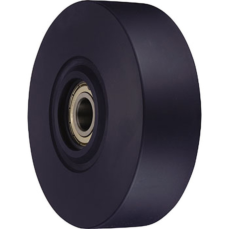 UWBD-130 UWBD型 MCナイロン車輪(ステンレスベアリング入) ウカイ(岐阜産研工業) 6204ZZ(ステンレス製) 車輪径130mm車輪幅36mm