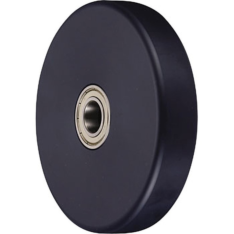 UWBS-100 UWBS型 MCナイロン車輪[スリムタイプ] ウカイ(岐阜産研工業) 6201ZZ(鋼板製) 車輪径100mm車輪幅30mm