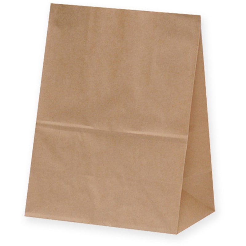 XZT00398 H200 角底袋 ハイバッグ パックタケヤマ 未晒無地色 1