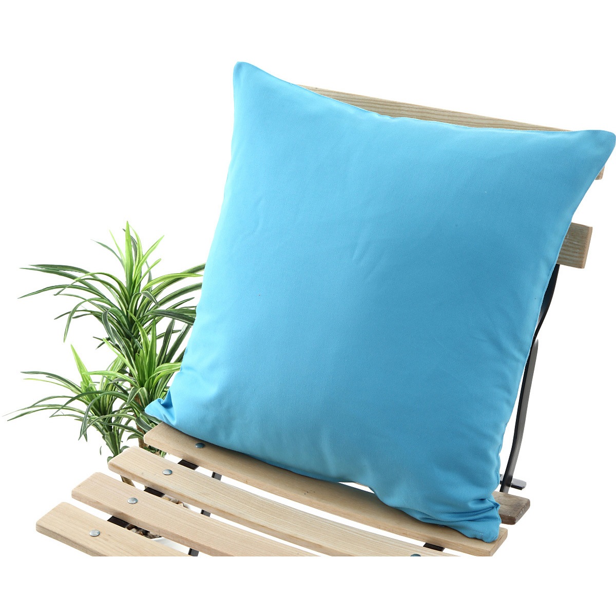 cn-4545-tbl-1 クッションカバー 日本製 フォレストリンク ターコイズ