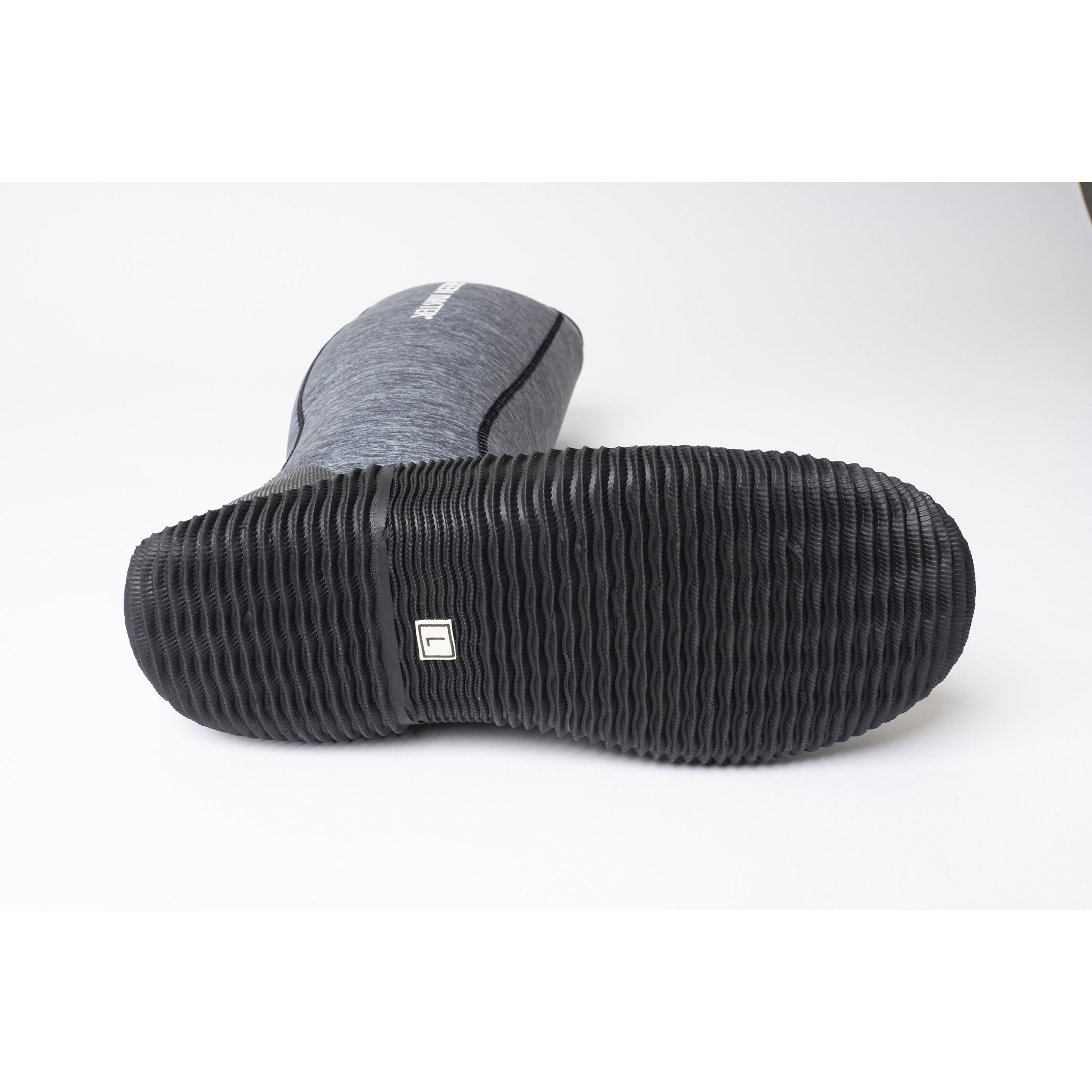 2627-LL グリーンマスターヘザーグレー アトム 長靴 サイズ27.5～28cm