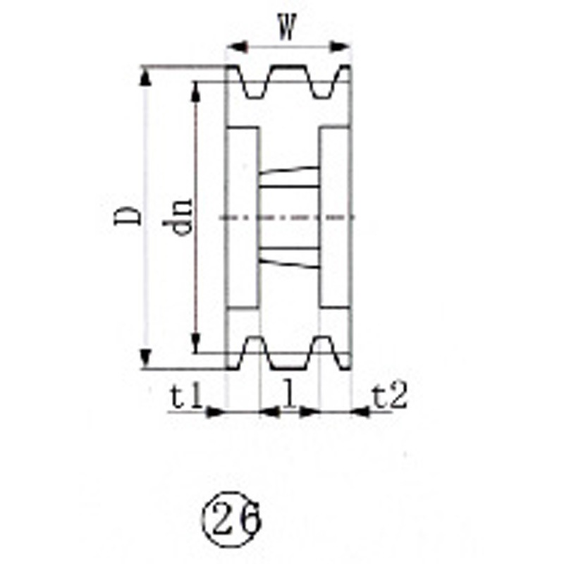 SPB132-4 ブッシングプーリー SPB 132mm 溝数4 1個 エバオン 【通販モノタロウ】
