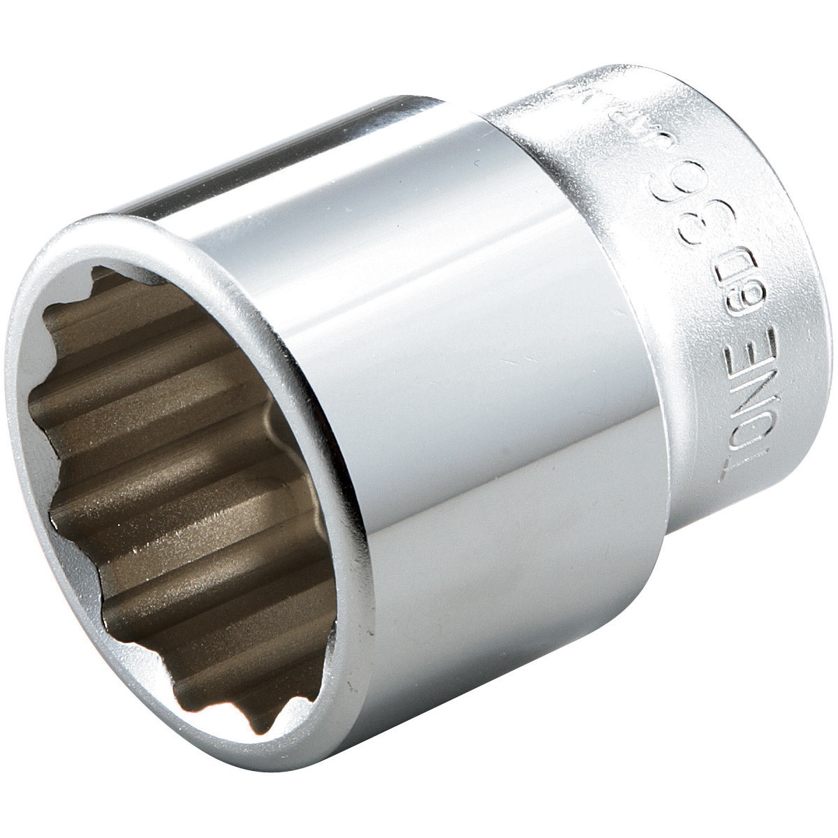 6D-22 ソケット(12角タイプ) 差込角19．0mm TONE(トネ/旧:前田金属工業