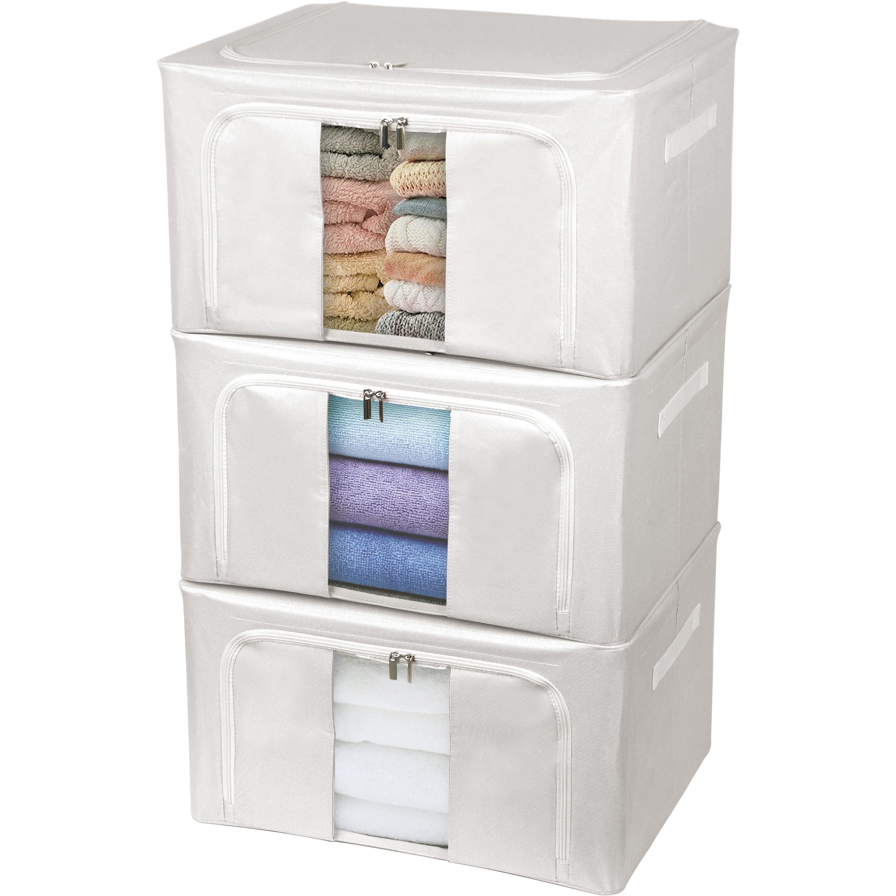 90084 窓付きマルチ収納ボックスLサイズ 1個 トレードワン 【通販