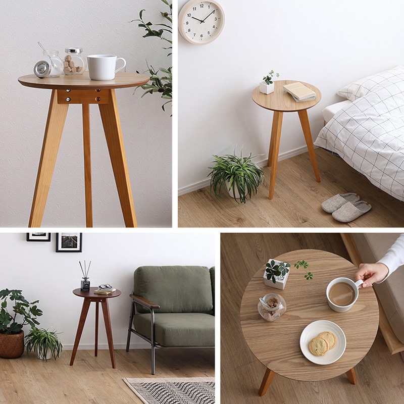 SH-05-31390--BR コーヒーテーブル高さ60cm ホームテイスト ブラウン色