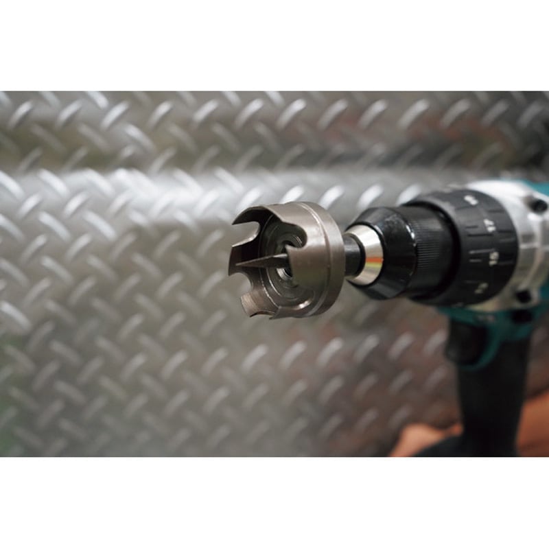 KVR-16 六角軸ビニールホルソー シャンク径6．35mm KIドリル 刃径16mm
